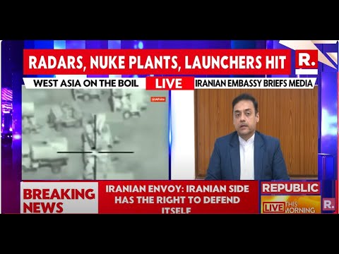 Israel Iran Conflict LIVE News: Iranian Embassy Briefs Media | Breaking News