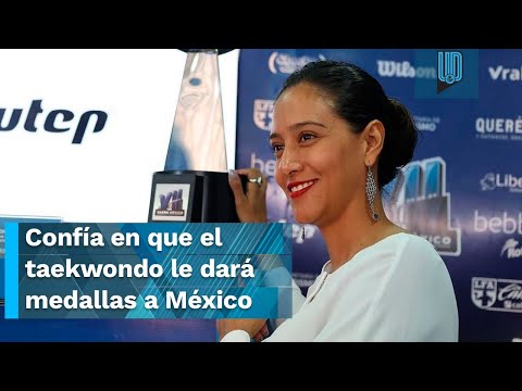 Iridia Salazar confía en que el taekwondo le dará medallas a México en París 2024