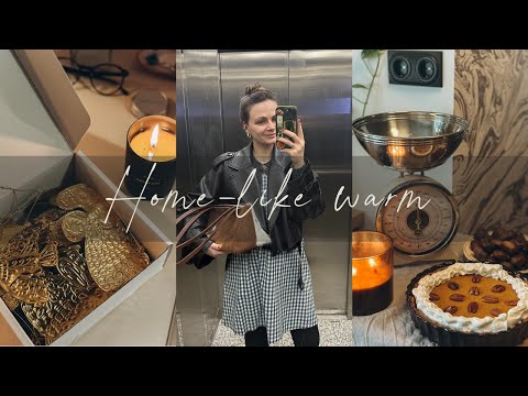 🍁Затишний VLOG з ХАРКОВА🍁: гарбузовий пиріг, карбовані різдвяні іграшки та думки про парфуми.