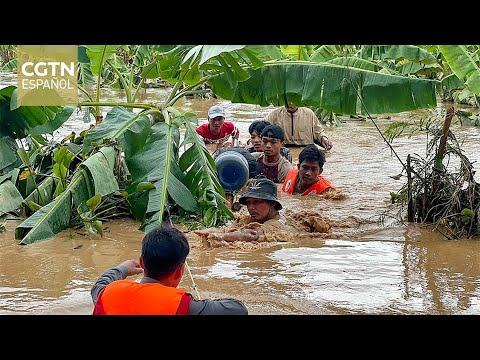 Las inundaciones en Myanmar han dejado 384 muertos y 89 personas desaparecidas