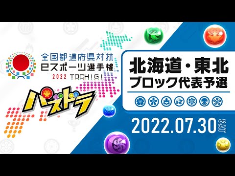 【北海道・東北ブロック代表予選】全国都道府県対抗eスポーツ選手権 2022 TOCHIGI パズドラ部門