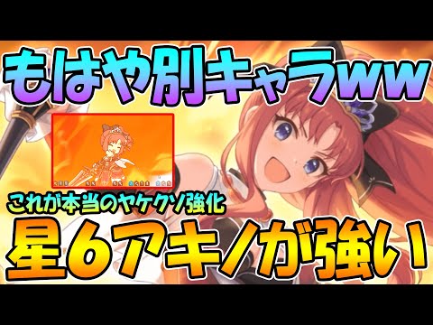 【プリコネR】星６アキノがもはや完全に別人ｗｗ超強力なＵＢがめっちゃ強い【アキノ】