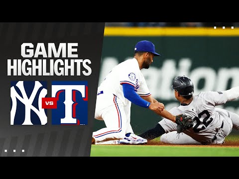 Yankees vs. Rangers Game Highlights (9/3/24) | MLB Highlights