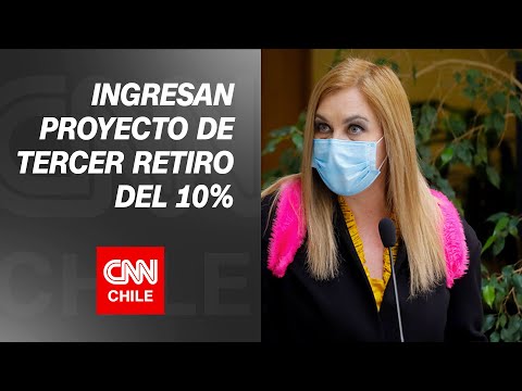 Tercer retiro del 10%: Confirman que Pamela Jiles ingresó el proyecto