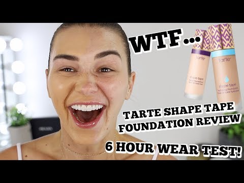 Tarte Shape Tape First Impression & Review... BEST FOUNDATION EVER!"!"