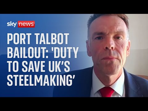 Tata Steel: Port Talbot bailout a 'bold commitment' to save UK steelmaking
