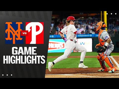 Mets vs. Phillies Game Highlights (9/10/25) | MLB Highlights