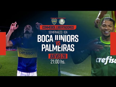 Boca Juniors VS. Palmeiras - Copa CONMEBOL Libertadores 2023 - Semifinal IDA - FOX Sports PROMO
