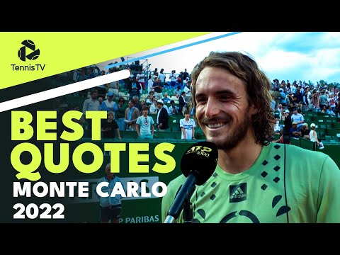 Tsitsipas' Cherry On The Pie; Dimitrov On Alcaraz | Best Quotes From Monte Carlo 2022