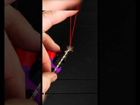 Skill Builder #6 | Hackle Stackers Full #flytying #flyfishing #flyfishfood