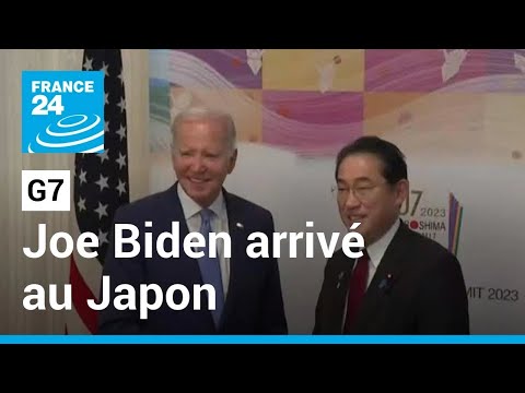 G7 : Joe Biden, très attendu, vient d'arriver au Japon • FRANCE 24