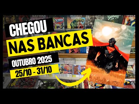 Chegou nas bancas! Absolute Superman e mais novidades nas bancas!