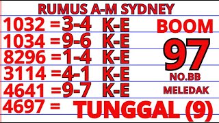 PREDIKSI SYDNEY LOTTO 19 JULI 2025 | RUMUS KEPALA EKOR SIDNEY HARI INI