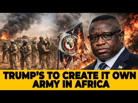 ECOWAS ( WEST AFRICA COUNTRIES) TO CREATE IT OWN ARMY!!!