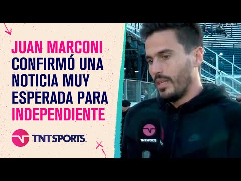 Juan #Marconi confirmó una gran noticia para los hinchas de #Independiente