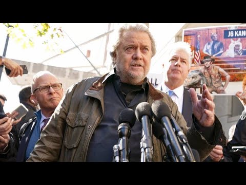 Trumps ehemaliger Chefstratege Bannon zu vier Monaten Haft verurteilt