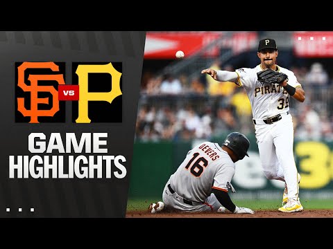Giants vs. Pirates Game Highlights (8/5/25) | MLB Highlights