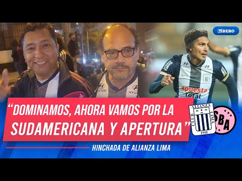 "Creemos en la hazaña" Hinchas de Alianza sueñan con la Sudamericana tras victoria sufrida | Líbero