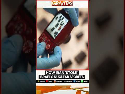 Iran-Israel Conflict: How Iran 'Stole' Israel's Nuclear Secrets | WION | GRAVITAS | WION Shorts