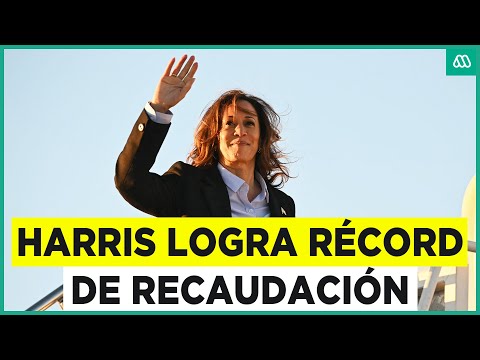 Recaudó el triple de Trump: Kamala Harris rompe récord en donaciones a su campaña