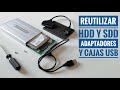 Adaptador de HDD  SSD 2.5 a USB. Cуmo convertir un disco duro interno en uno externo, paso a paso