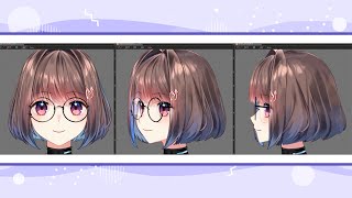 【Live2DWIP】Full Side View Live2D Model – Angle X✨