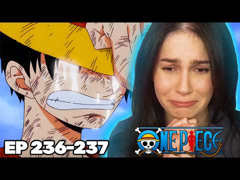 SOBBING.... LUFFY VS USOPP 😭😭│ONE PIECE Episodes 236 & 237 REACTION!!