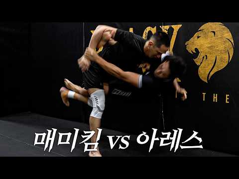 미공개 스파링 풀영상..스트레스 받는 매미킴 김동현