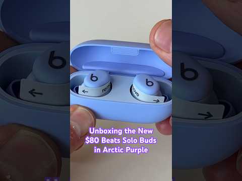 Unboxing the $80 Beats Solo Buds