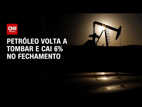 ​Petróleo volta a tombar e cai 6% no fechamento, seguindo cessar-fogo | CNN NOVO DIA