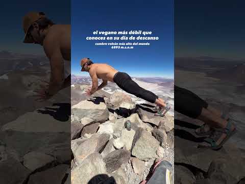 Buscando proteínas a 6893m  🌋