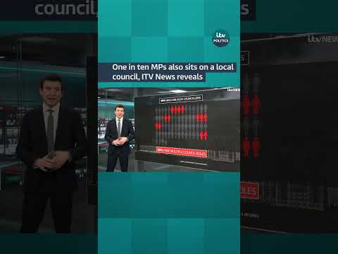 One in ten MPs also sits on a local council, ITV News can reveal #itvnews #councillors ors #mps