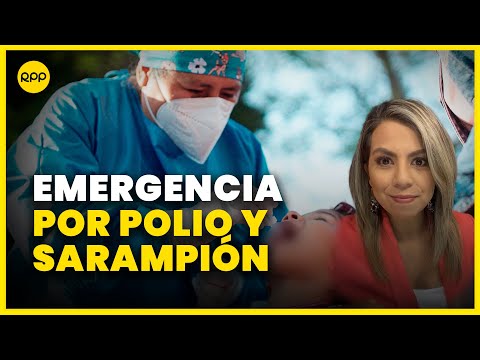 ¿Por qué se declaró una emergencia sanitaria por poliomielitis y sarampión?
