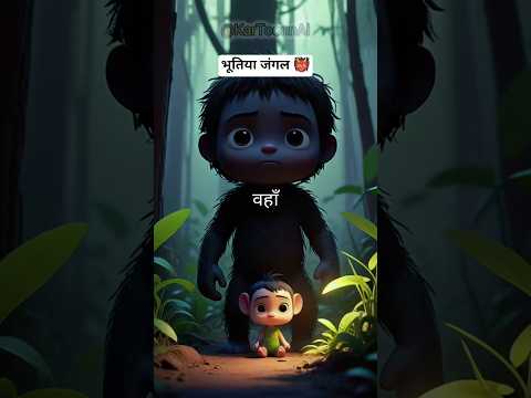 भूतिया जंगल 👹 #shorts #ai #new #story #trending #viral #shortvideo #cartoon #shortsfeed #short