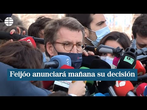 Feijóo anunciará mañana su decisión tras reunir a la dirección del PP gallego