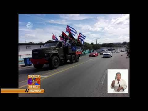 Cuba:Caravana de la Libertad en La Habana