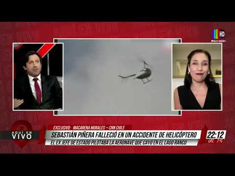 Sebastian Piñera falleció en un accidente de helicóptero