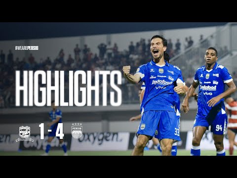 Gol Perdana Haye Lengkapi Pesta di Madura | Match Highlights Madura United 1-4 PERSIB