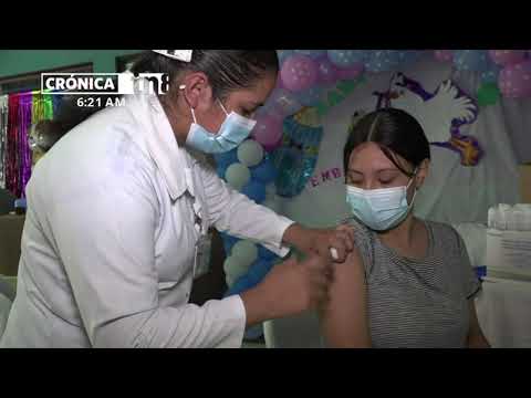 Mujeres embarazadas y lactantes son inmunizadas del COVID-19 - Nicaragua