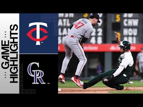 Twins vs. Rockies Game Highlights (9/30/23) | MLB Highlights video clip