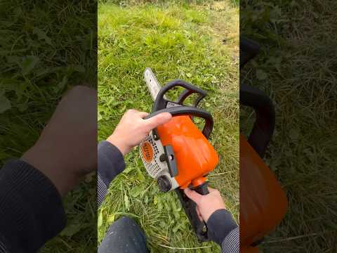 STIHL - MS 180 запуск і робота