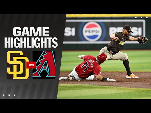 Padres vs. Diamondbacks Game Highlights (9/28/24) | MLB Highlights