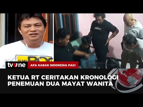 Cerita Ketua RT Soal Kronologis Pembunuhan Dua Perempuan Di Blitar TvOne