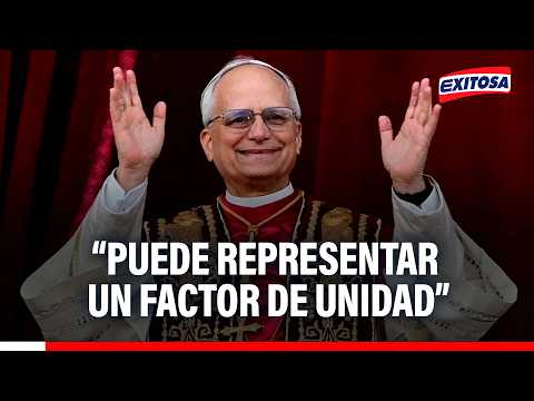 🔴🔵Llegada del papa León XIV representa un mensaje de esperanza y unidad, según Veronique Lecaros