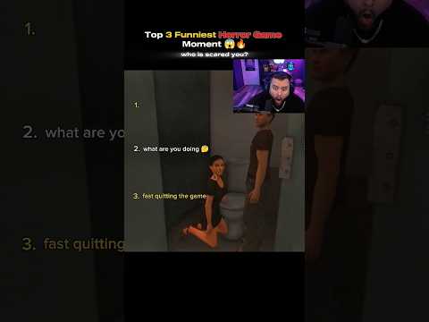 My Funniest Horror Game Moments Ever #funnygameplay #horrorgame #youtubeshorts
