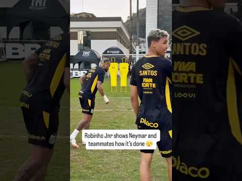 Neymar Vs Robinho son 🤯 #fyp #football #freekick #brazil #neymar #robinho #shorts