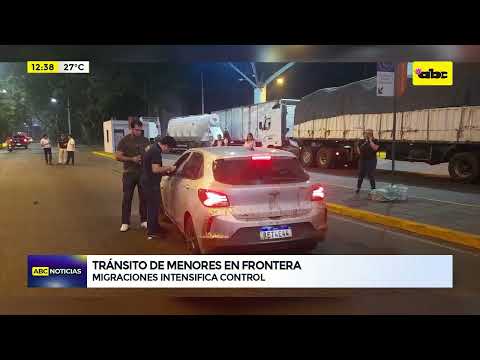 Migraciones intensifica control en puente de la Amistad