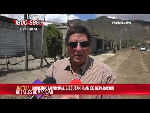 Alcaldía de Jinotega realiza reparaciones en 15 kms de calles – Nicaragua