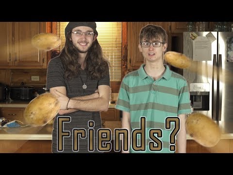 Potato Pegging Friendship Game (ft. Whiteboy and his Editor/Videographer)