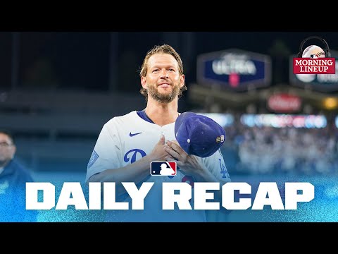 Clayton Kershaw makes HISTORY! | Morning Lineup (MLB Daily Recap)